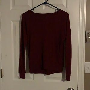 Scoop neck sweater from American Eagle